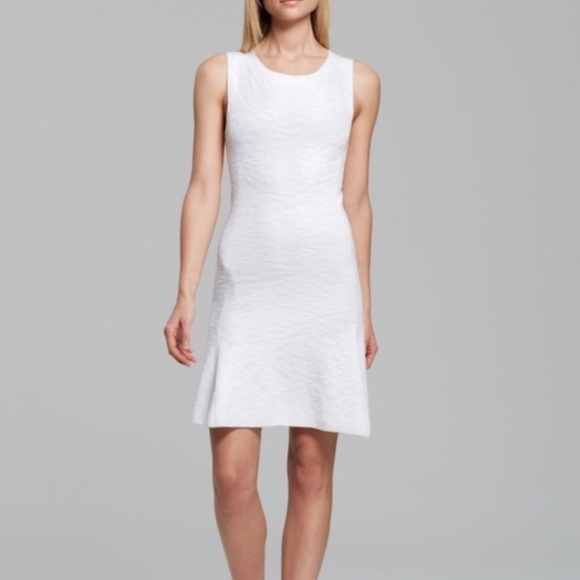 Theory 'Nikayla'  White Fit & Flare Dress Sz:M - Picture 2 of 8